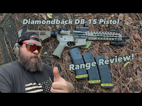 Diamondback DB-15 Pistol Range Review