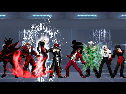LGRugal-Nobunaga Team vs CCK-CCYagevil Team | KOF MUGEN