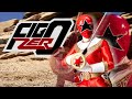 Unboxing EN 154 Fig Zero Power Rangers Zeo Ranger V Red Review FigZero Hasbro