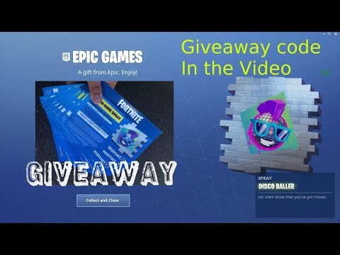 walmart disco baller spray giveaway in the video - fortnite disco baller code