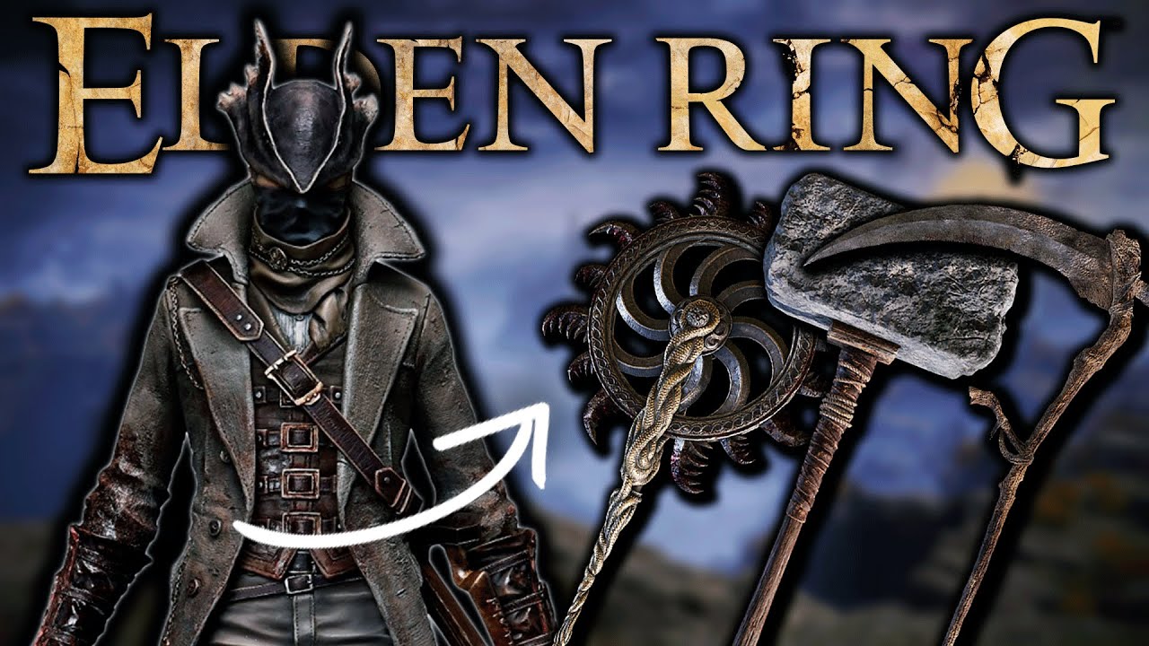 ZERANDO ELDEN RING COMO CAÇADOR DE BLOODBORNE! - Cosplay Souls