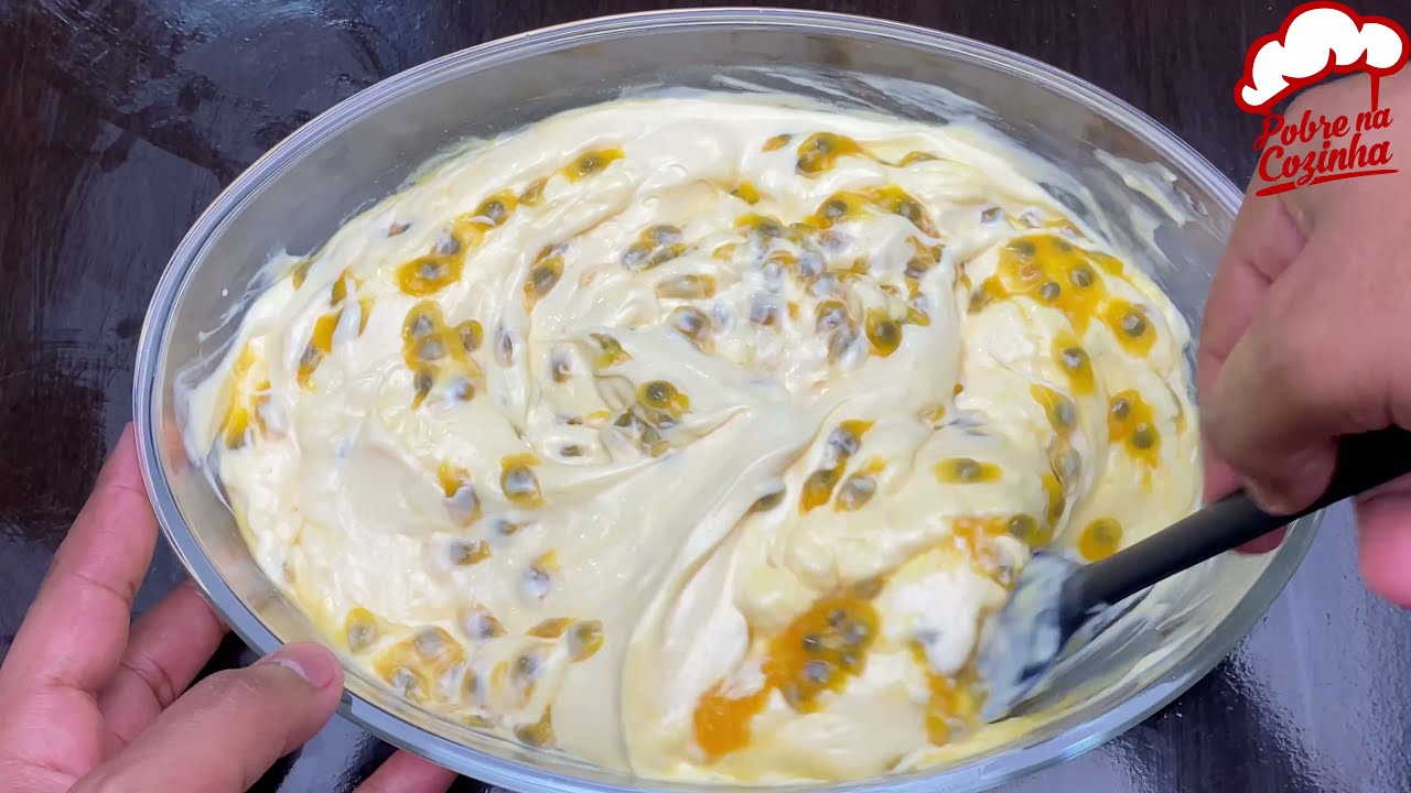 SEM leite condensado, SEM creme de leite, SEM gelatina e Sem ir à geladeira, pronto em 3 minutos