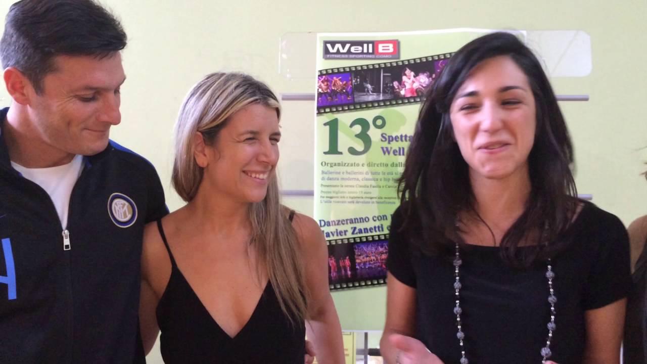 Zanetti domani sul palco del Sociale, a passi di danza con la moglie Paula