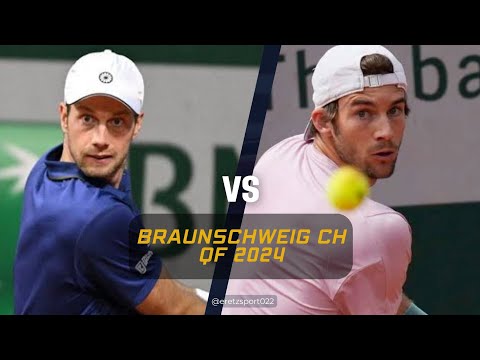 Braunschweig Ch 2024 QF: Botic van de Zandschulp [5] vs. Henri Squire Extended Highlights