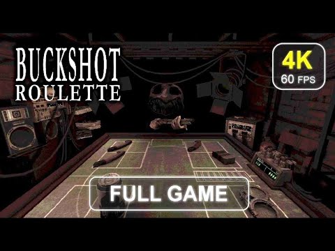 Buckshot Roulette Full Game Walkthrough - No Deaths (4K60fps)