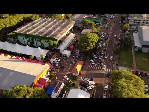 Vista Aérea da Expo CDL Panambi 2025
