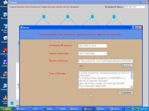 Towards Reliable Data Delivery for Highly Dynamic Mobile Ad Hoc Networks