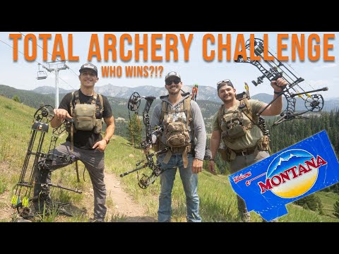 We Have A SHOOT OFF // TOTAL ARCHERY CHALLENGE, Big Sky MT