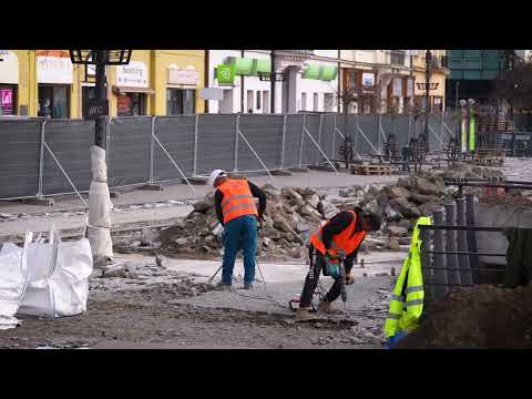 Náhľad videa Začala komplexná rekonštrukcia priestoru Dolnej brány
