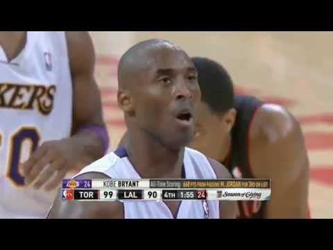 Kobe Bryant - The Return vs Raptors (9 points, 4 assists) Full Highlights (2013.12.08)