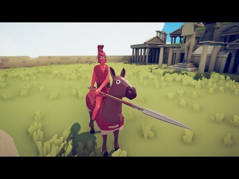 Mounted Sarissa?! TABS | Hetairoi VS Every Unit + Mod Units!