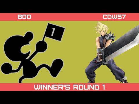 Boo (Mr. Game & Watch) vs CDW57 (Cloud) - Flashback Fightclub [171]