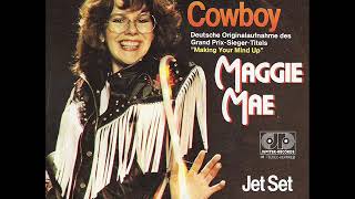 Rock 'n' roll Cowboy (Duits)(Making your mind up) / Maggie May.