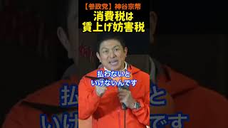 【参政党】消費税減税をしない"財務省と自民党"神谷宗幣#参政党