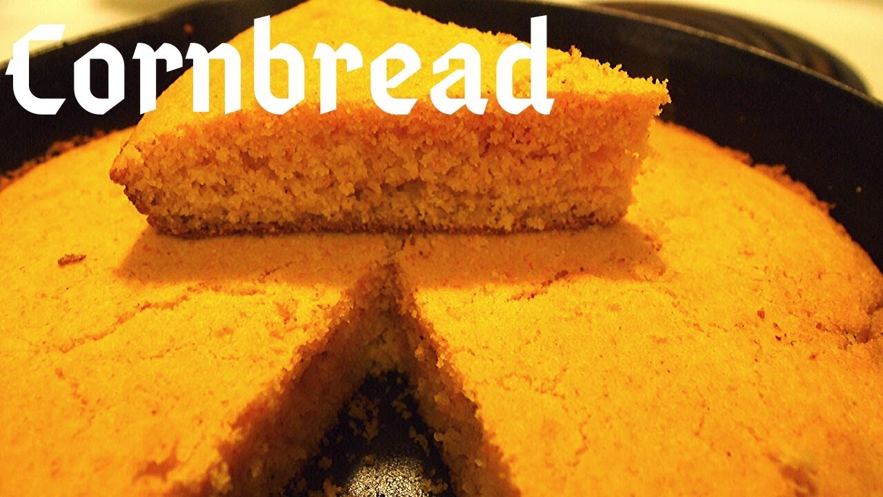 Cast Iron Cornbread || No Sugar Recipe