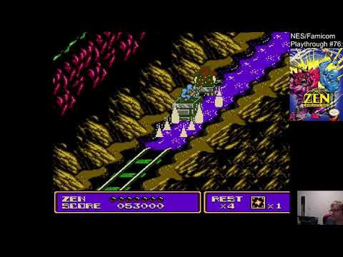 Zen: Intergalactic Ninja (NES) Playthrough