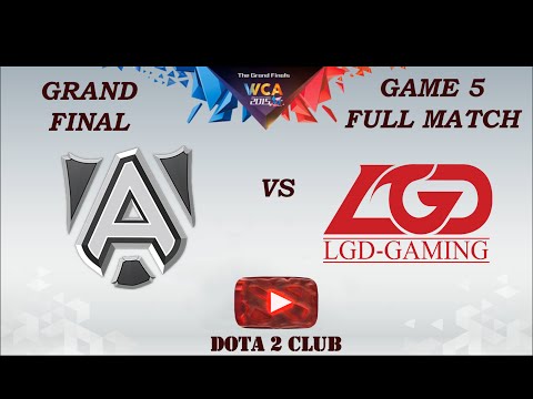 Alliance vs LGD | World Cyber Arena (WCA) 2015 Grand Final | Game 5 Full Match