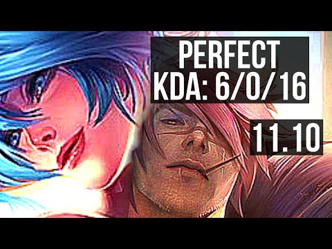 SONA & Tristana vs SETT & Ezreal (SUPPORT) | 6/0/16, Rank 7 Sona | EUW Grandmaster | v11.10