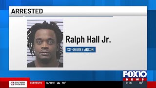 Man arrested for arson after allegedly  setting house on fire near Belsaw Avenue