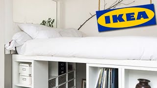 💙IKEA hack platform bed.💛20 DIY ideas IKEA bed.💙