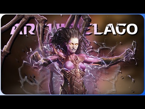 My Only Zerg Unit Is The...SPINE CRAWLER?? - Starcraft 2 Archipelago Randomizer!