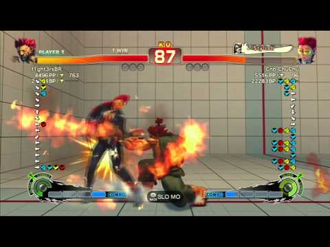 Cnb ChuChu(C.Viper) VS f1ght3rsBR(Akuma) SSF4 AE 2012 - 2 Lutas Live