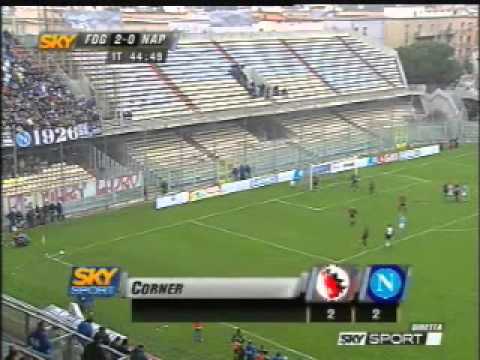 FOGGIA-NAPOLI 4-1 (8/12/2004)partita integrale