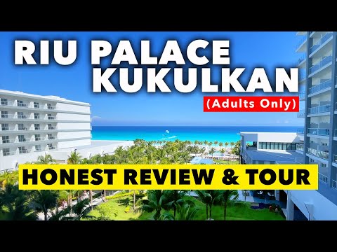Cancun's Newest Hotel Riu Palace Kukulkan All Inclusive Full Tour!