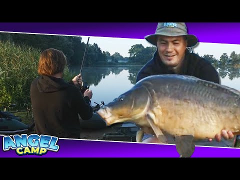 Manny Marc fängt den GRÖßTEN Fisch bisher! 😱 | Angelcamp 2020