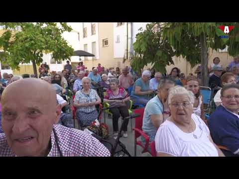 Procesion de Ntra Sra de Altagracia a la residencia de mayores