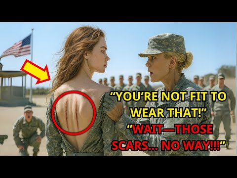 They Ordered Her to Remove Her Jacket — When the General Saw Her Scars, He Saluted in Fear