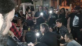 El Tano Marciello  &quot;Zamba de Resurrección&quot; en la vereda