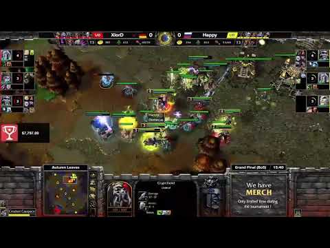 W3Champions Season 6 Finals happy vs lawliet /xlord vs fly