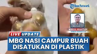 Viral Sajian MBG Balita di Rejang Lebong: Nasi & Buah Dicampur dalam Plastik, SPPG Beri Klarifikasi