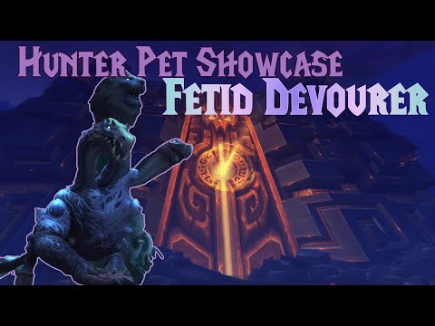 How to Tame the Fetid Devourer ~ Hunter Pet Showcase