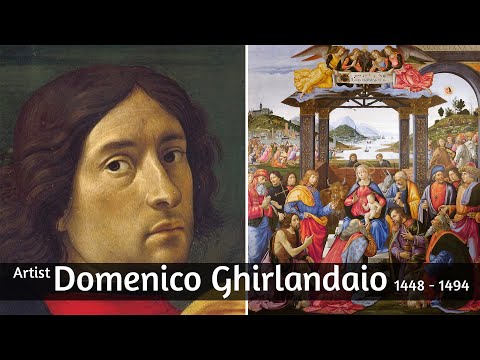 Artist Domenico Ghirlandaio (1448 - 1494)