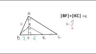 Öklid ile ilgili örnek soru çözümü | İç içe geçmiş 2 öklit bulunan üçgen sorusu ve cevabı