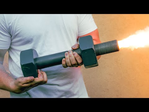 I made The BIGGEST Bolt and Nut Canon EVER !!!