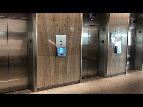 Westinghouse Selectomatic/Otis Compass 360 Gen2 elevators - Scaife Hall - Uni. of Pittsburgh - PA