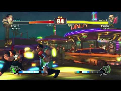 SF4 G1 match 45 - Balrog vs. Ryu
