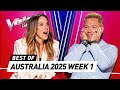 The BEST Blind Auditions On The Voice Australia 2025 Week 1