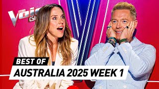 The BEST Blind Auditions on The Voice Australia 2025 Week 1!