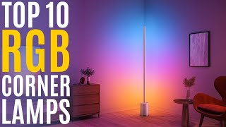 Top 10: Best RGB Corner Floor Lamps of 2021 / Dimmable Smart LED Floor Lamp / Decoration Lamp