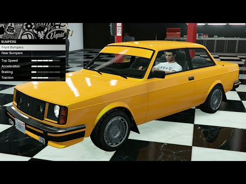GTA 5 - Past DLC Vehicle Customization - Vulcar Nebula Turbo (Volvo 242 GT)