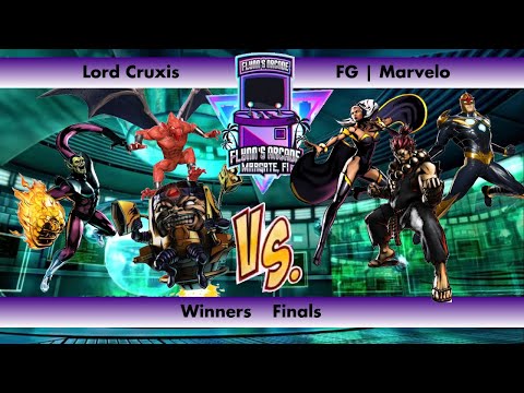 Flynn's Arcade 080 Winners Final - Lord Cruxis (Firebrand) Vs  FG | Marvelo (Storm) UMVC3 Tournament