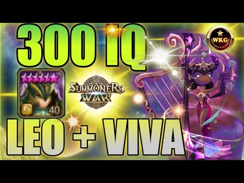 300 IQ COMBO LEO VIVACHEL - Summoners war