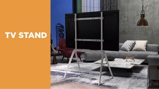 Steel Studio TV Floor Stand- FS14-46F-01