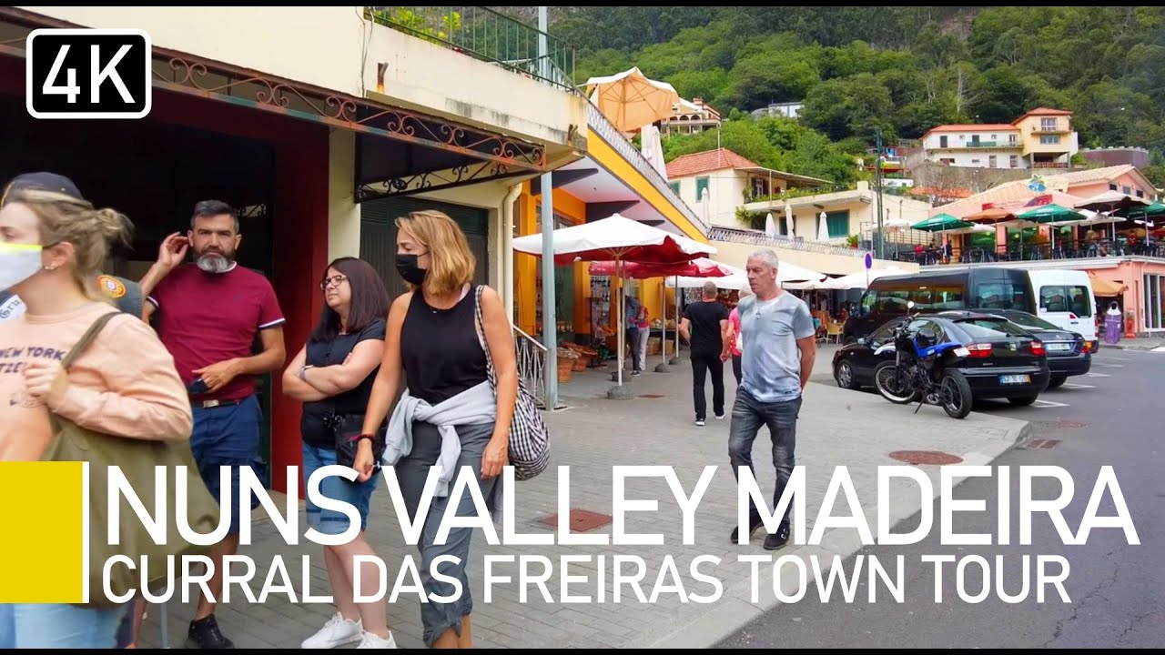 Experience a walking tour around Curral das Freiras.