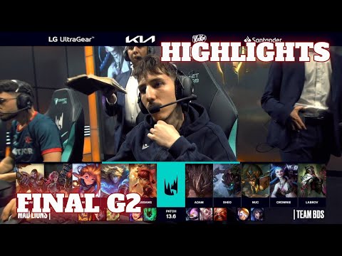BDS vs MAD - Game 2 Highlights | Final LEC Spring 2023 Playoffs | Team BDS vs Mad Lions G2