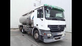 Camion autocisterna Mercedes-Benz Actros 2544 inox tank - 15.000 liter - retarder | Imagine 4 - Autoline